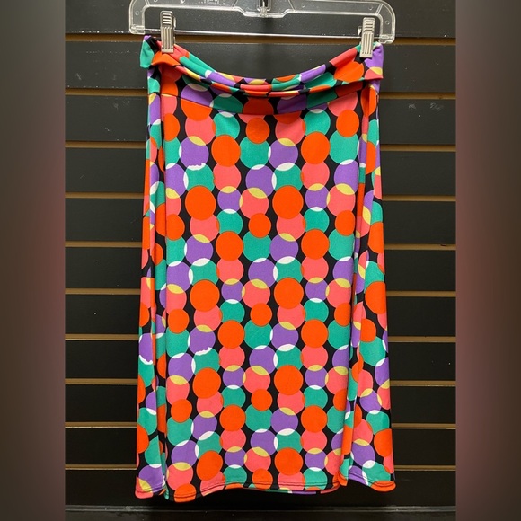 Colorful Geometric Women's Skirt - Picture 1 of 3